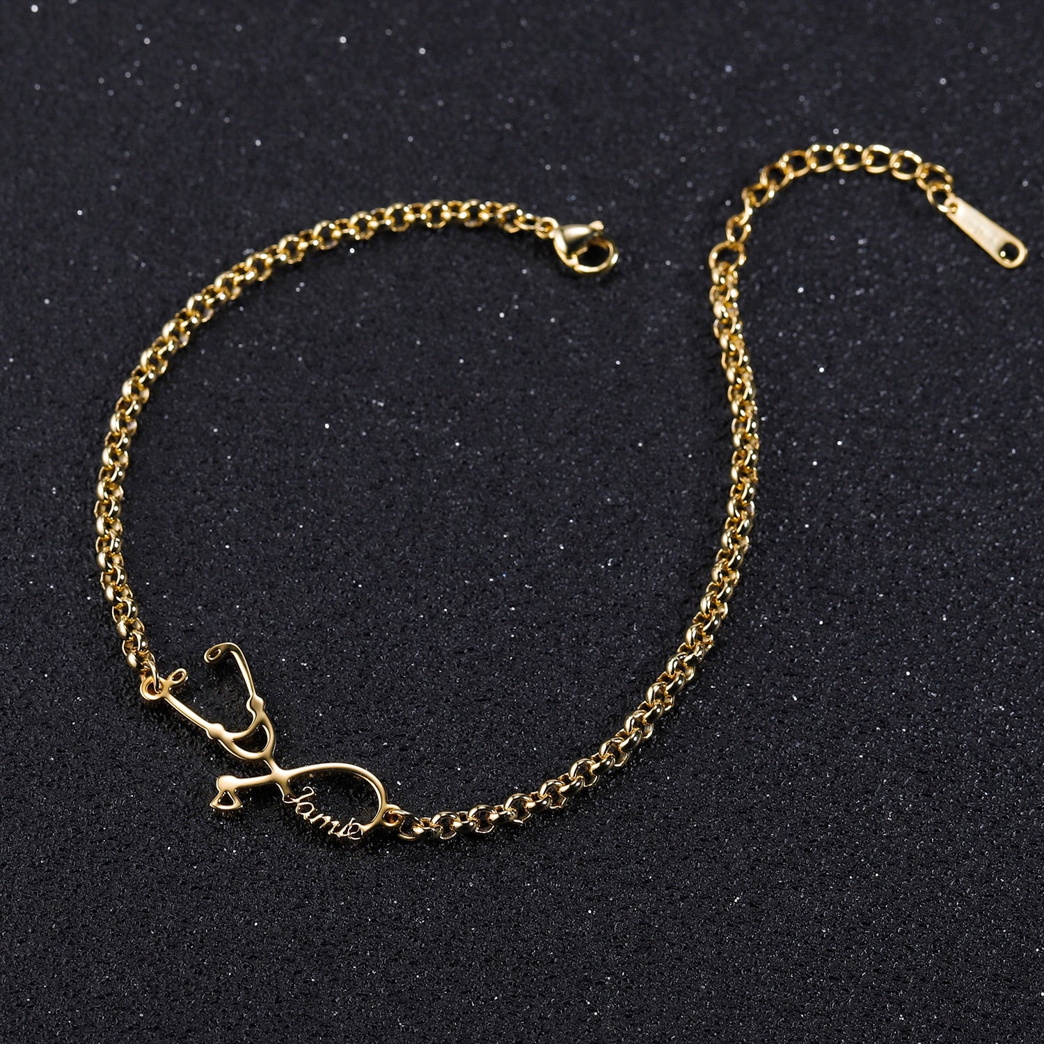 Personalized Stethoscope Bracelet