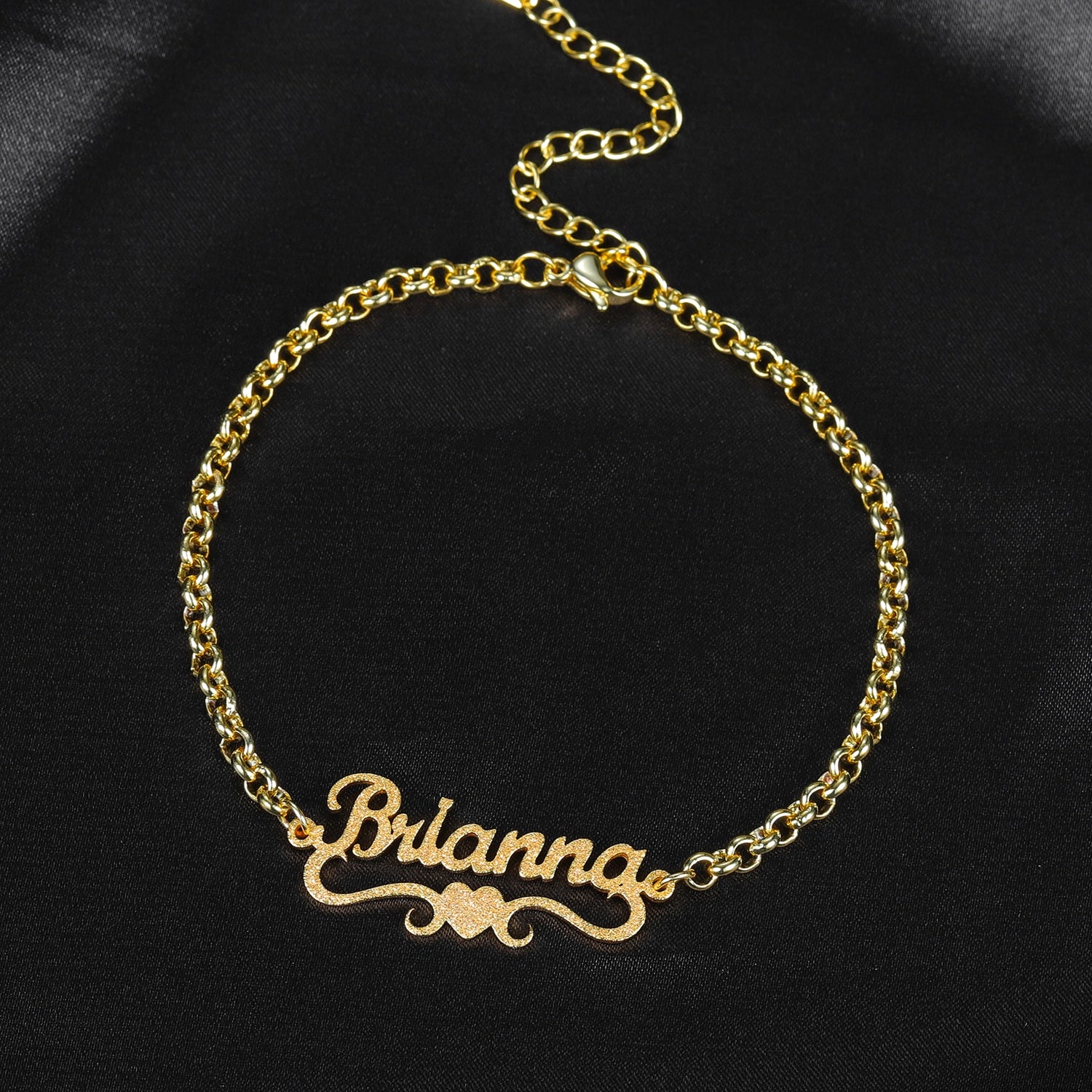 Personalized Iced Heart Bracelet - Limitless Jewellery