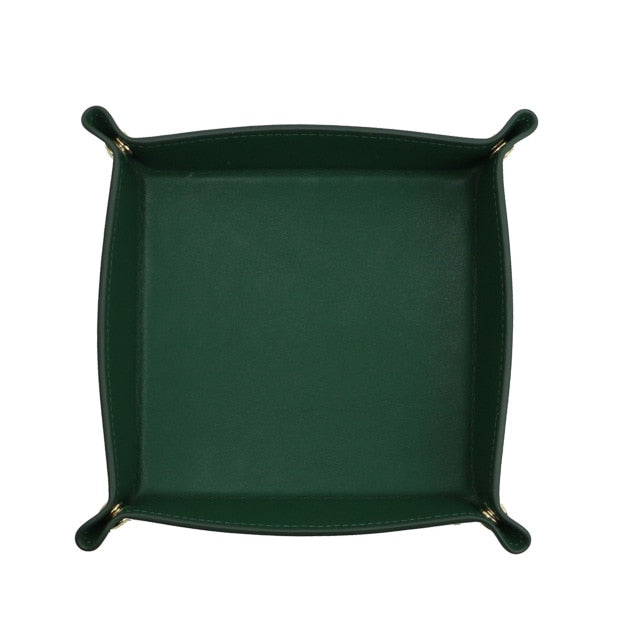 Personalized Monogram Leather Foldable Storage Box