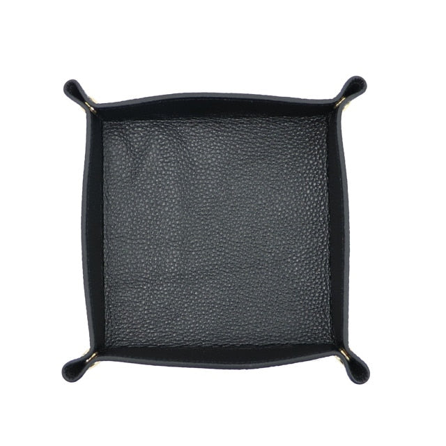 Personalized Monogram Leather Foldable Storage Box