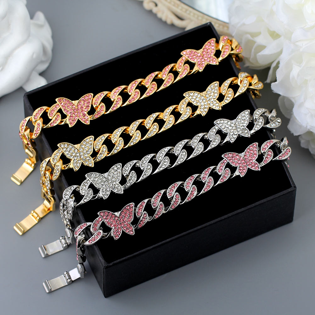 Butterfly Cuban Bracelet