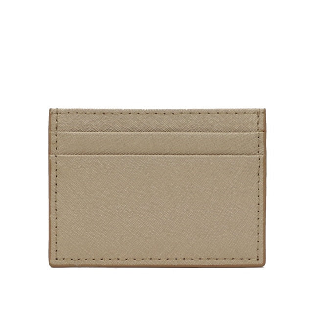 Personalized Leather Card Holder