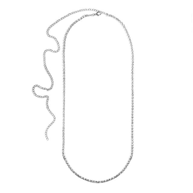 Multi Layer Rhinestone Waist and Thigh Chain