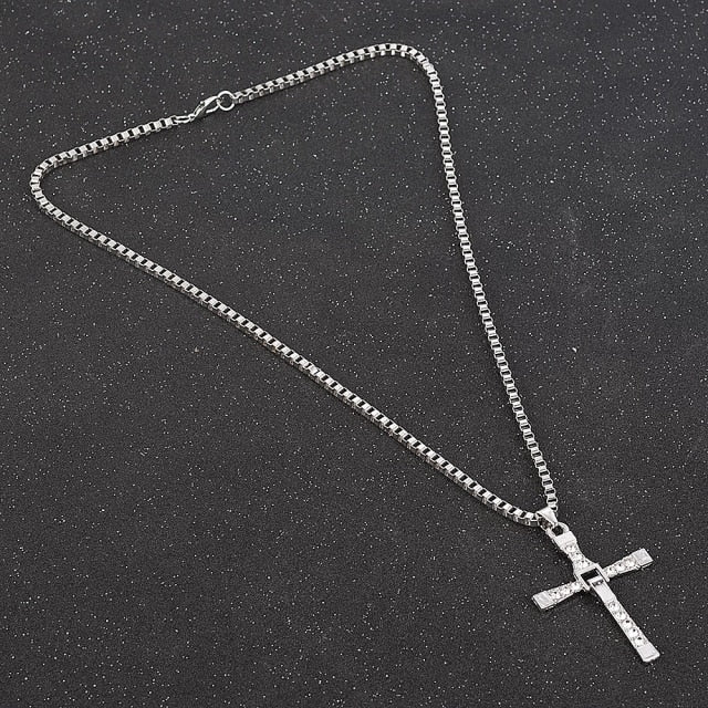 Bling Gun Pendant Necklace