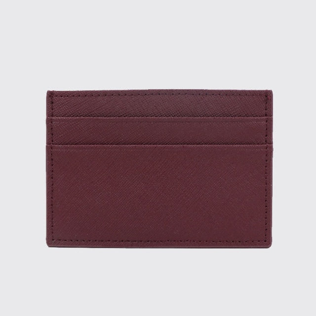 Personalized Leather Card Holder