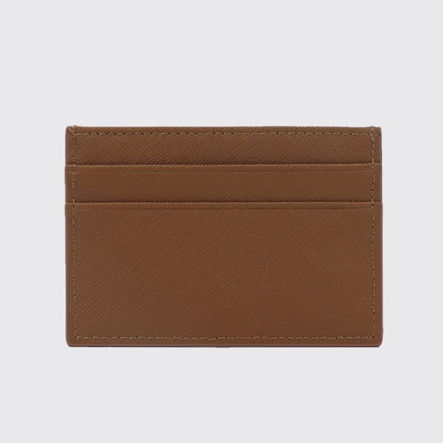 Personalized Leather Card Holder