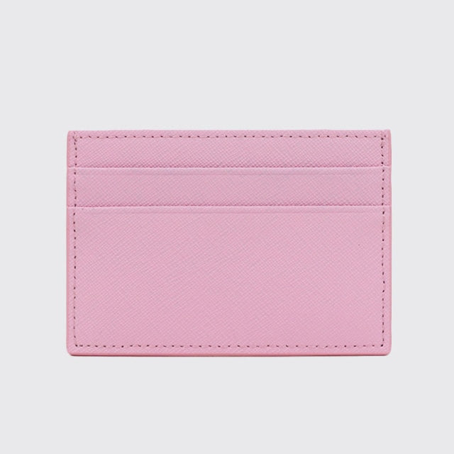 Personalized Leather Card Holder