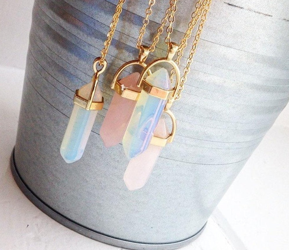 Bohemian Hexagon Necklace