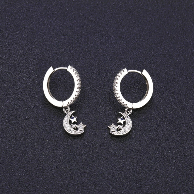 Evil Eye Drop Earrings