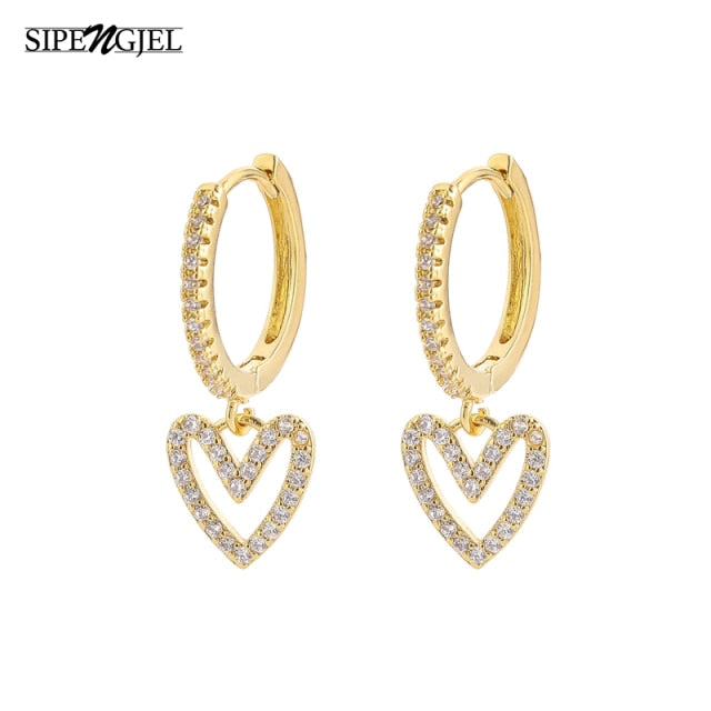 Evil Eye Drop Earrings