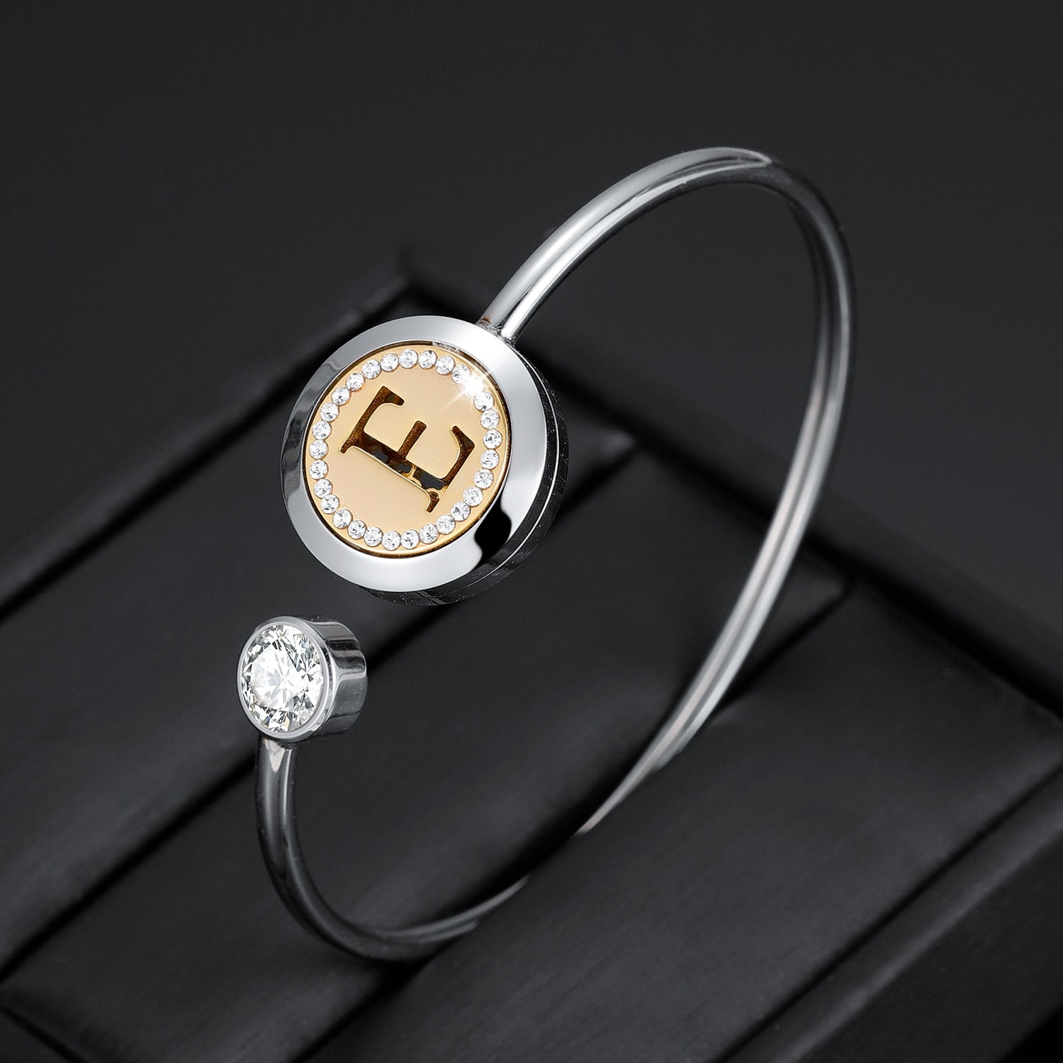 Intial Aromatherapy Bracelet