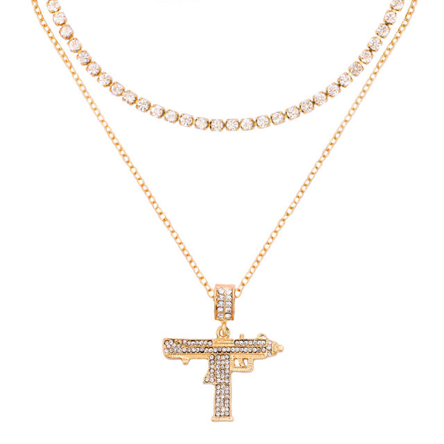 Mini Uzi Necklace