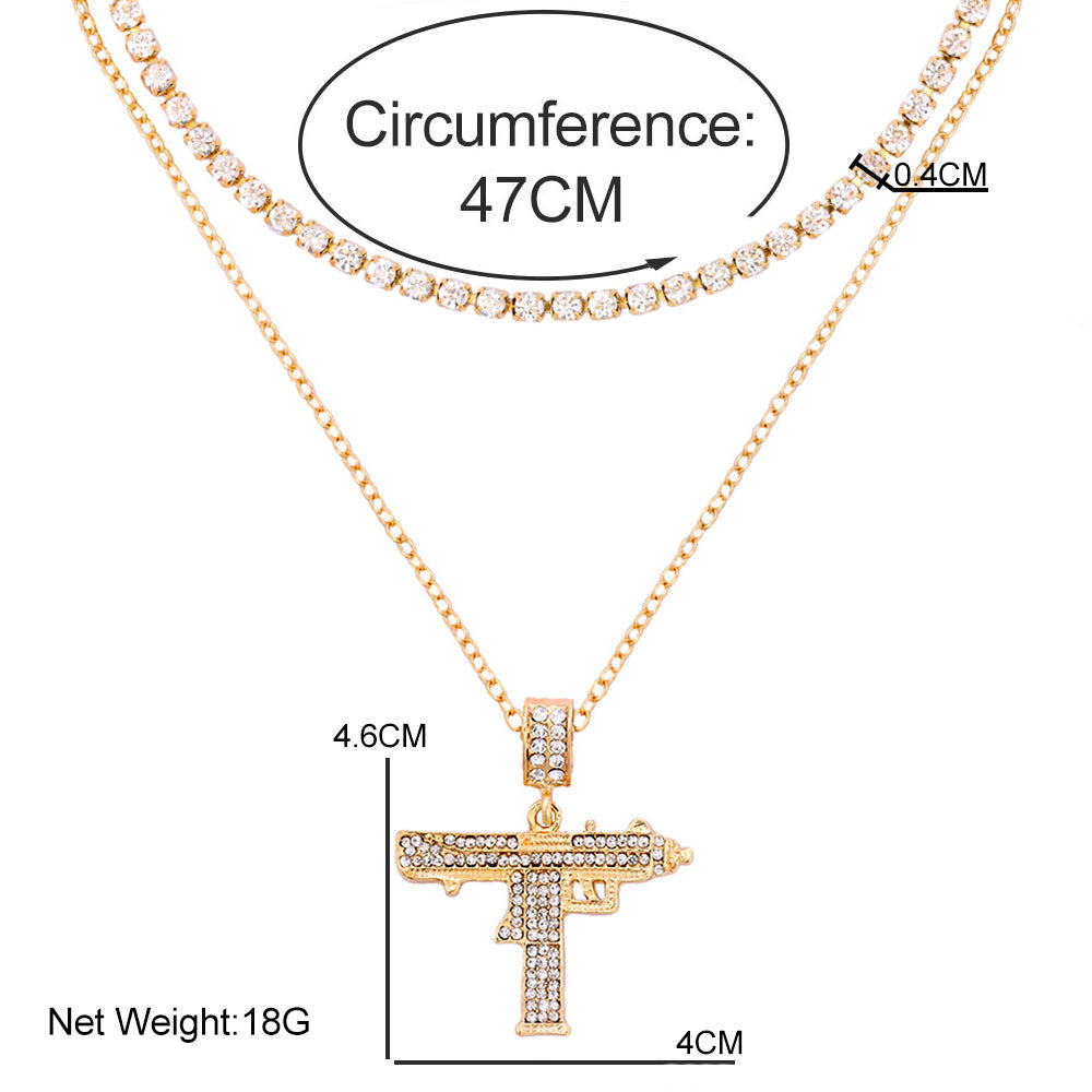 Mini Uzi Necklace