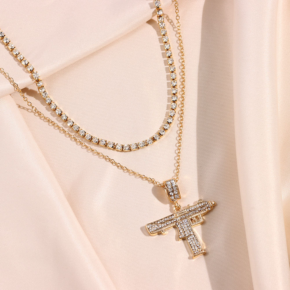 Mini Uzi Necklace