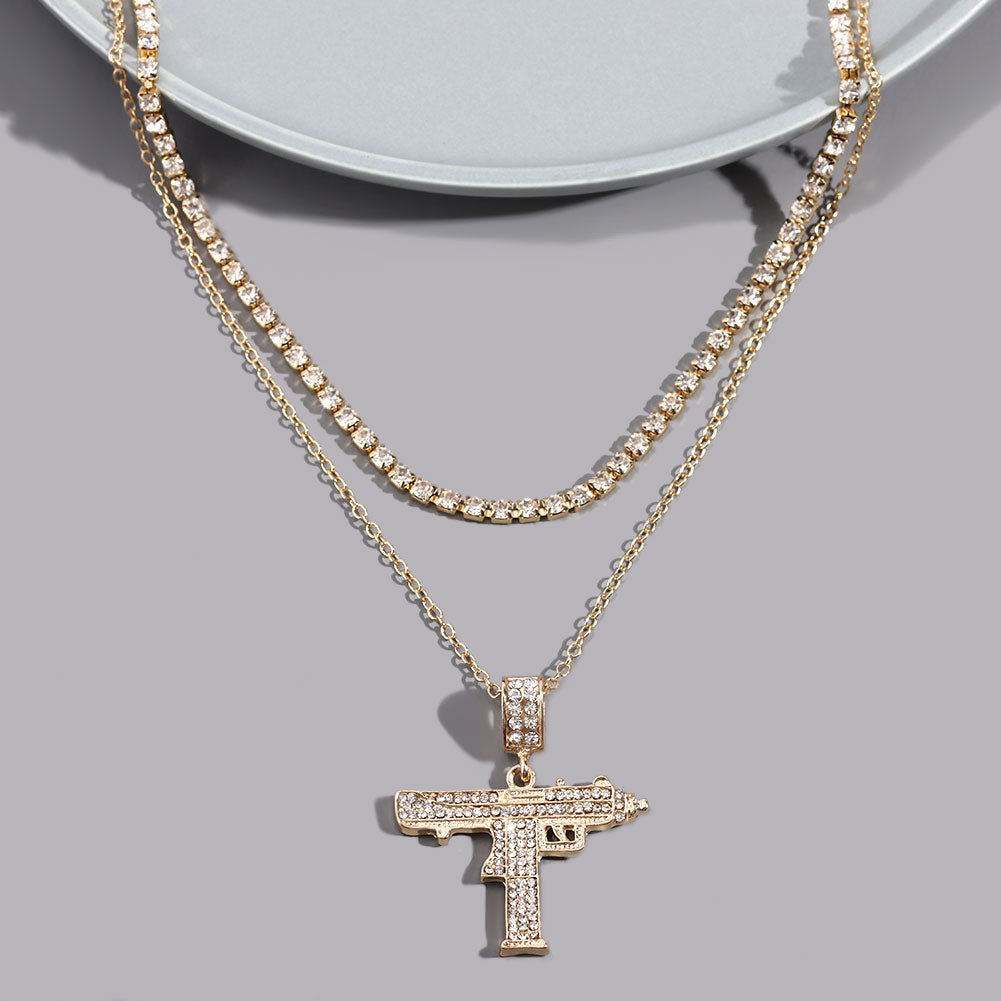 Mini Uzi Necklace