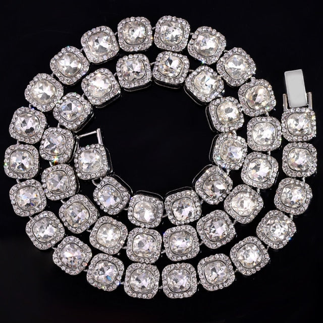 Crystal Tennis Chain Necklace