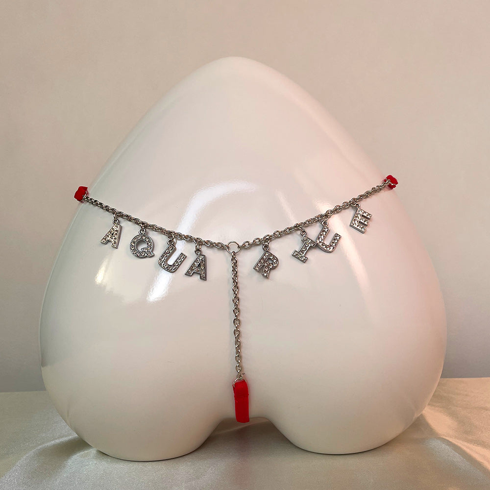 Personalized Body Chain Necklace