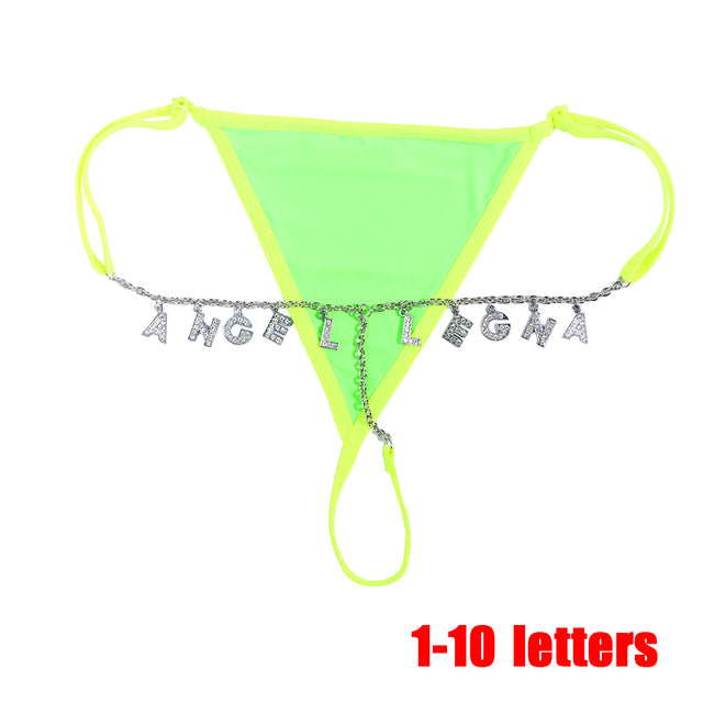 Personalized Body Chain Necklace