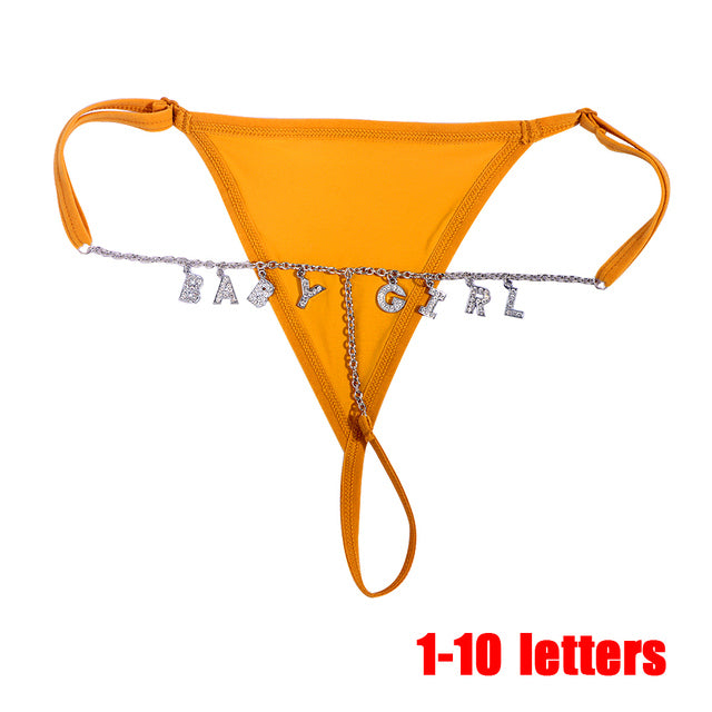 Personalized Body Chain Necklace