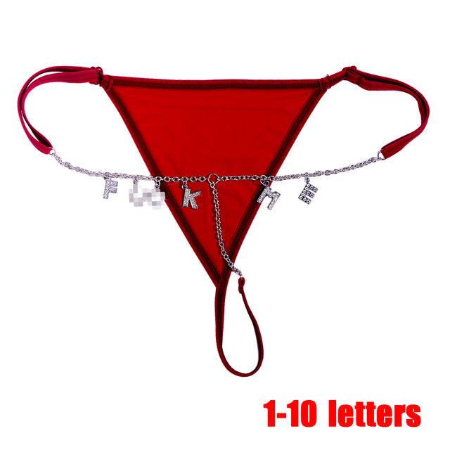 Personalized Body Chain Necklace