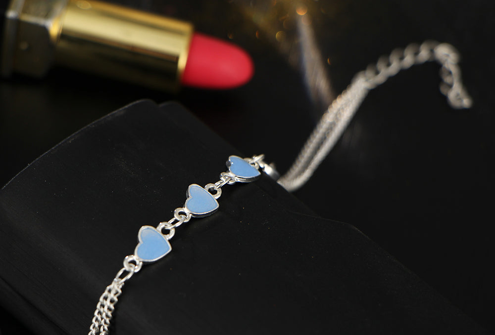 Heart Pendant Bracelet - Limitless Jewellery