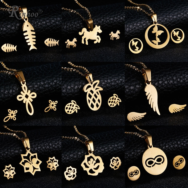 Fish Horse Jewelry Set for Women - Limitless Jewellery