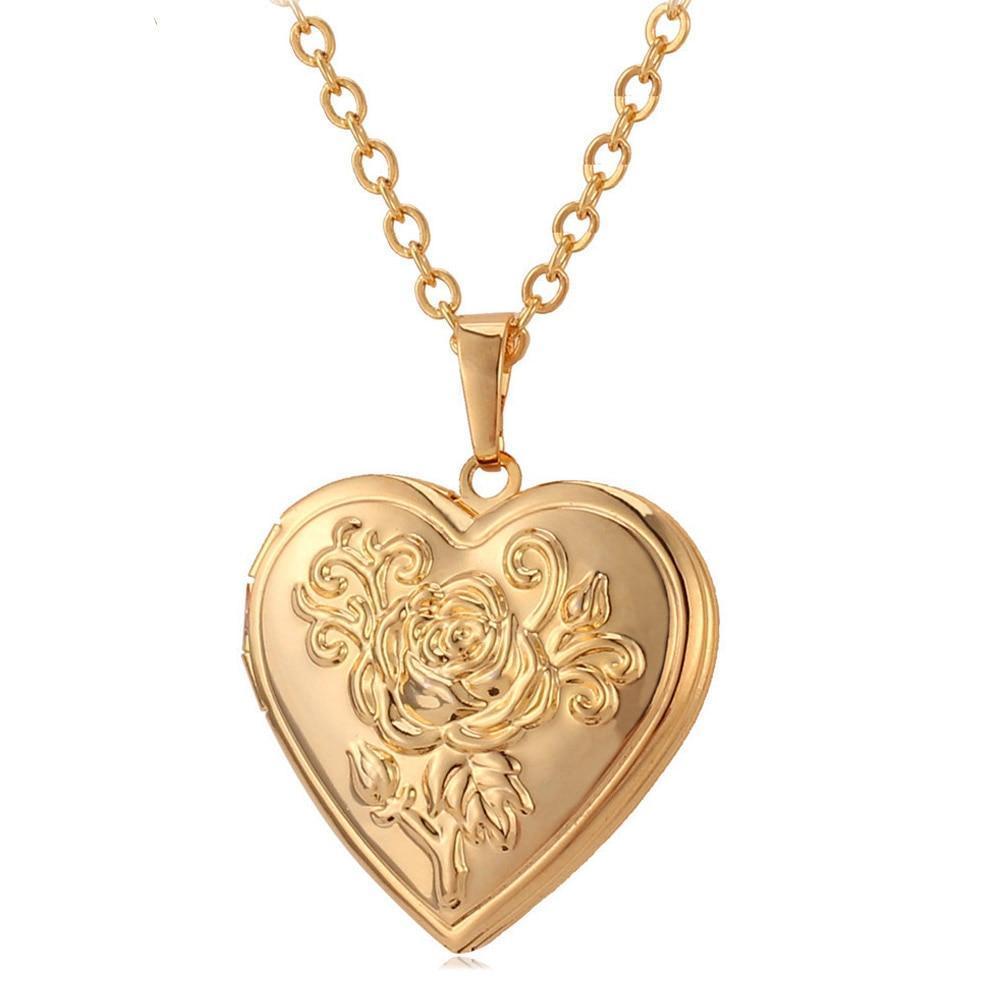 Heart Locket Pendant Necklace - Limitless Jewellery