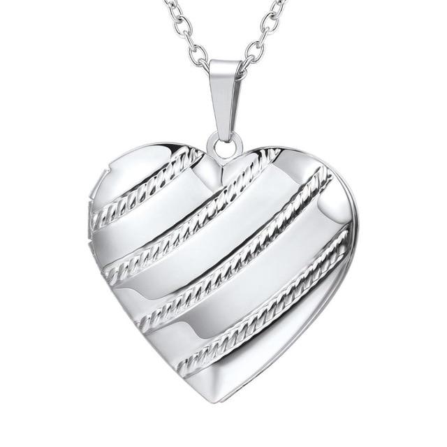 Heart Locket Pendant Necklace - Limitless Jewellery