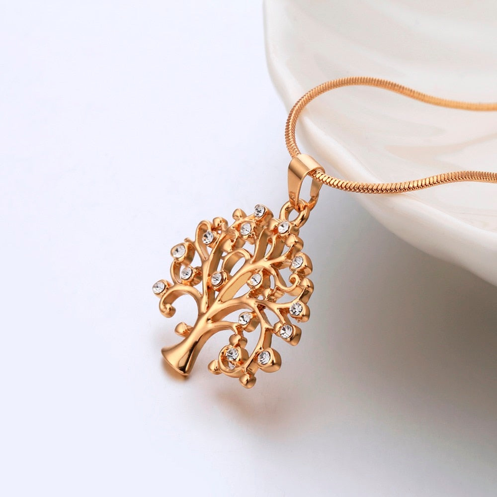 Tree Of Life Pendant Choker Necklace - Limitless Jewellery