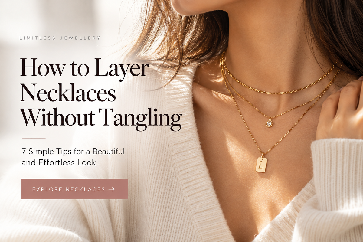 How to Layer Necklaces Without Tangling