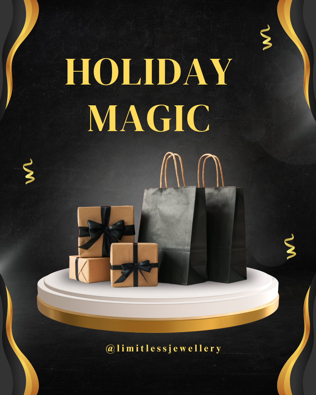 Variety of personalized jewelry gifts including initial necklaces, bar bracelets, and birthstone pendants