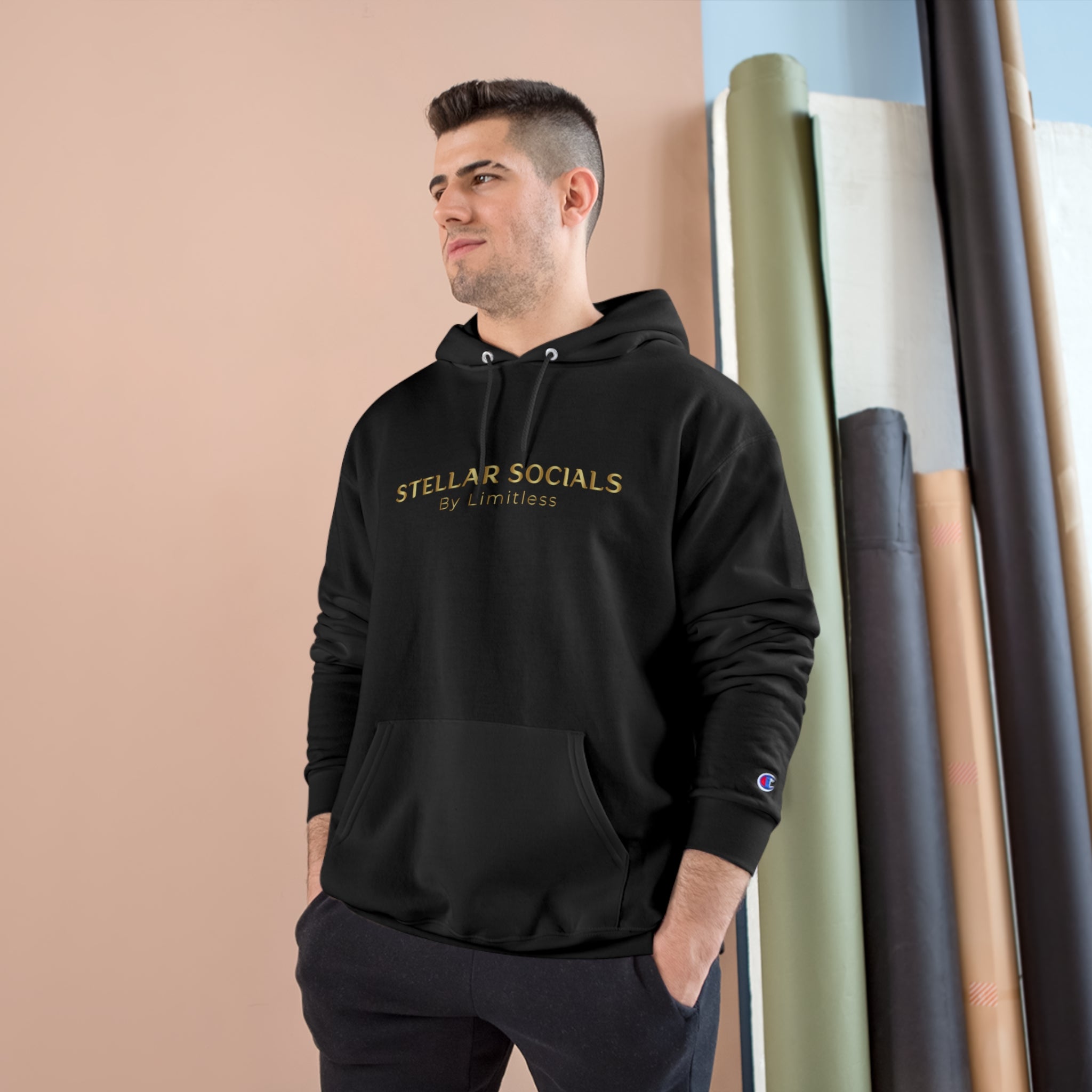 Stellar Socials By Limitless Champion Hoodie