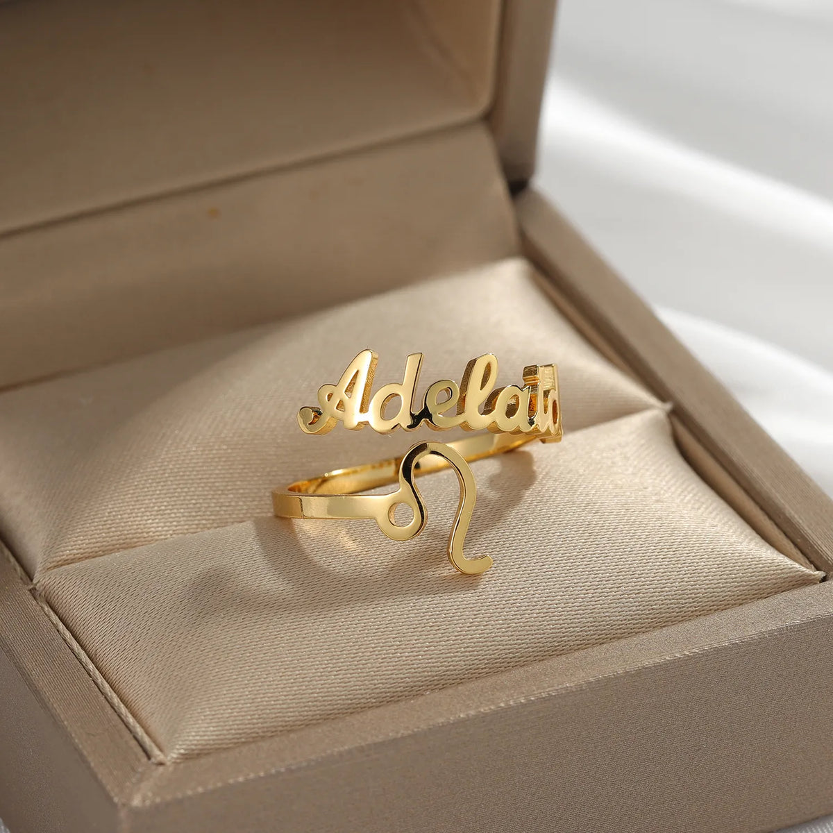 Personalized Astrology Sign Ring