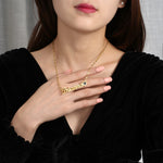 Personalized Cursive Heart Projection Necklace