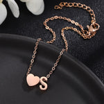 Initial Letter Anklet 18k Gold Plated Anklet Customized Sainless Steel Letter Anklet For Women Personalized DIY Jewelry Gift