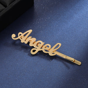 Customized Name Hair Clip