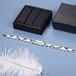 Personalized Men's Name and Date Bracelet