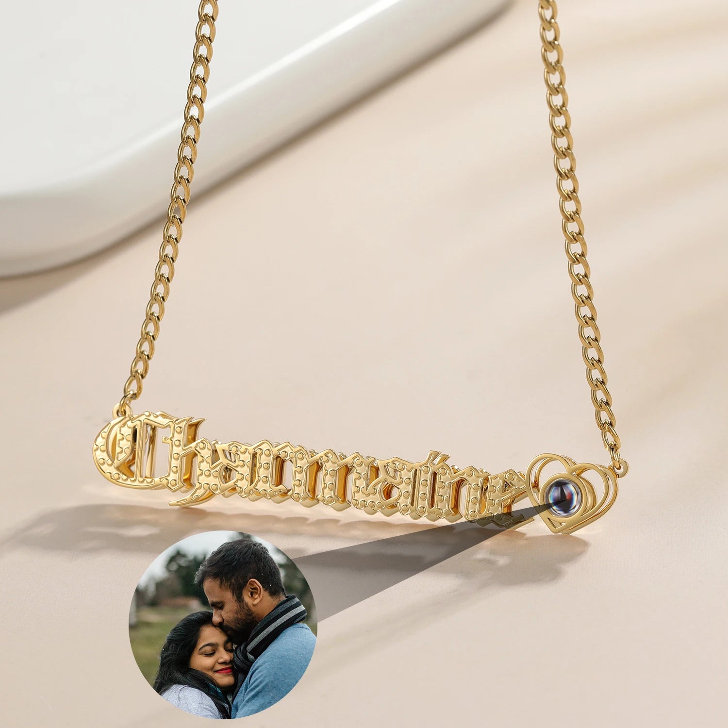 Personalized Double Layer Name Necklace