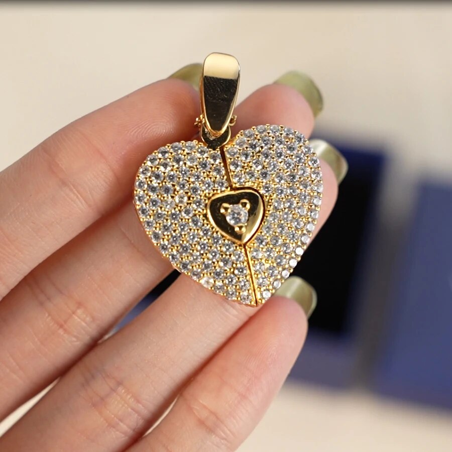 Personalized Heart Photo Locket Necklace
