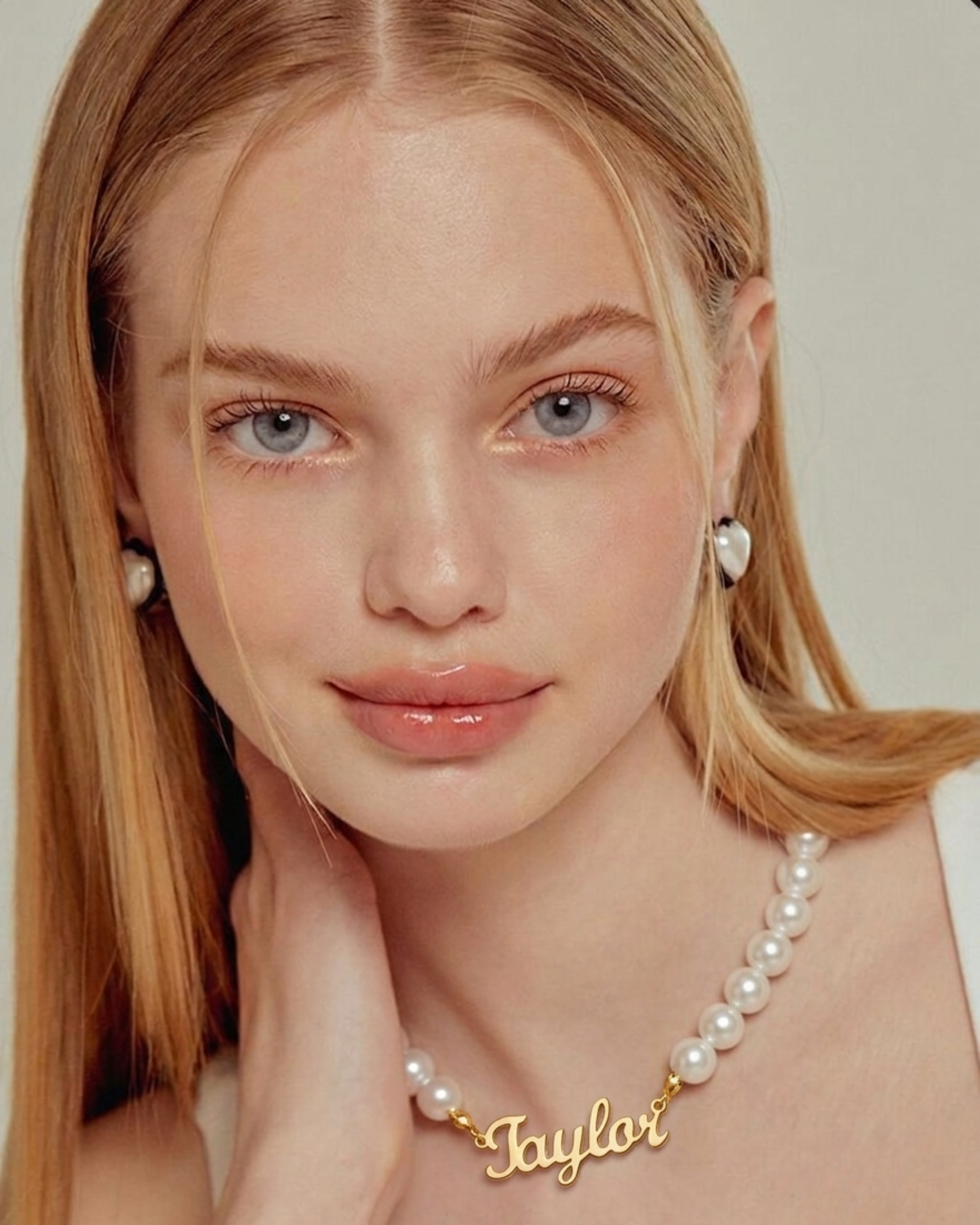 Personalized Pearl Necklace