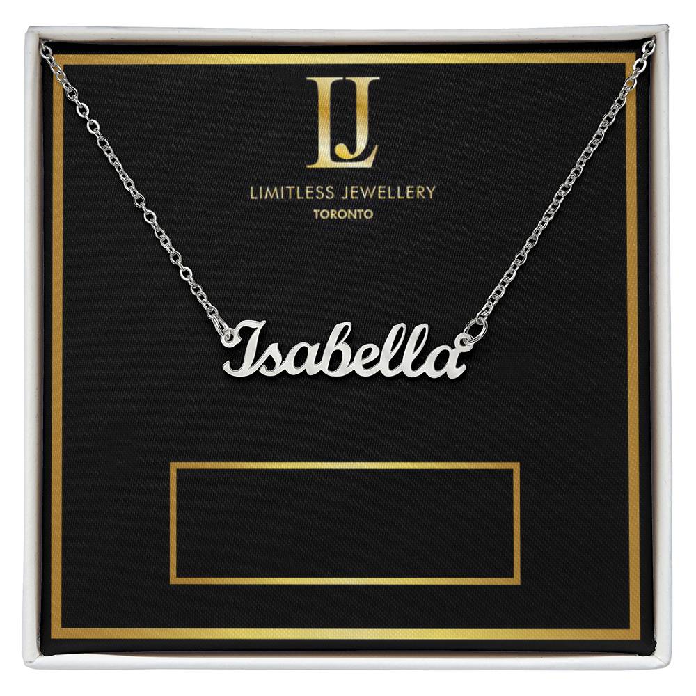 Personalized Brand Ambassador Name Necklace