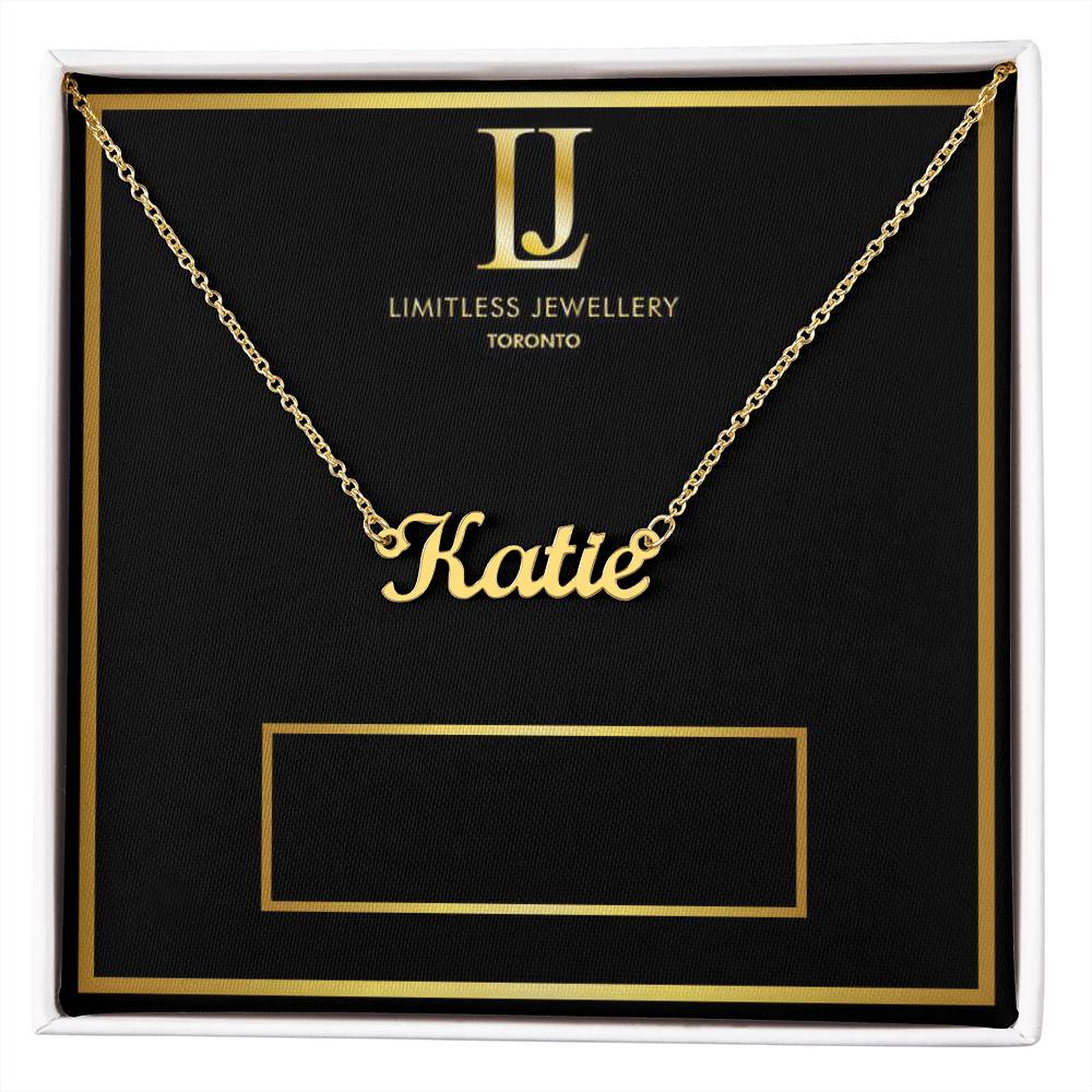 Personalized Brand Ambassador Name Necklace