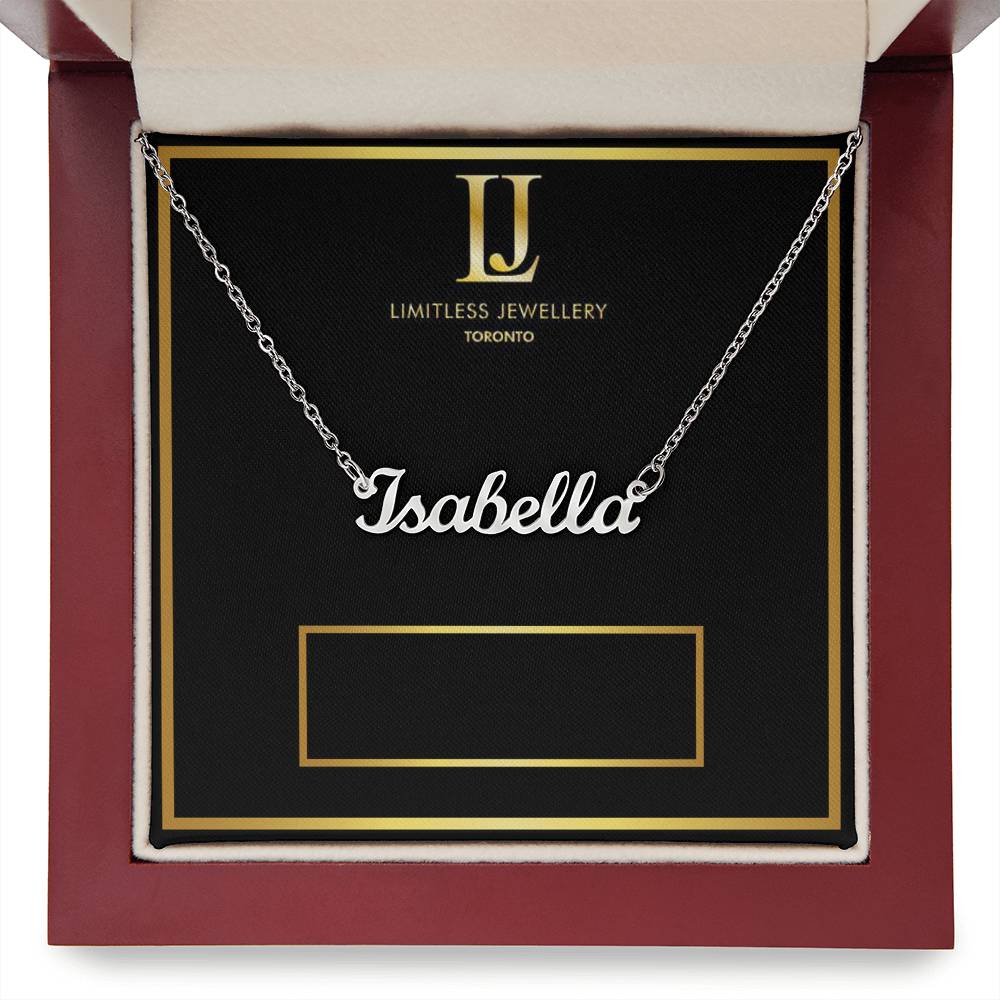 Personalized Brand Ambassador Name Necklace