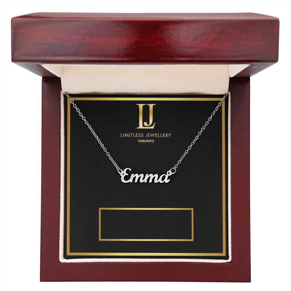 Personalized Brand Ambassador Name Necklace