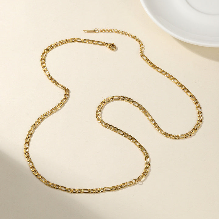 Figaro Chain Necklace - 3mm