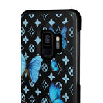 Butterfly Floral Print Slim Phone Case
