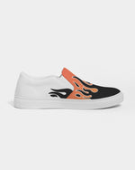 Flame Slip On Shoes Men's Slip-On Canvas Shoe