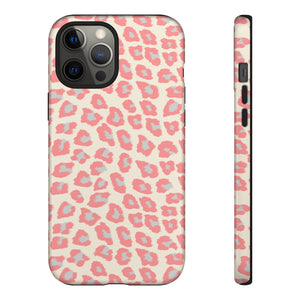 Peach Cheetah iPhone Case