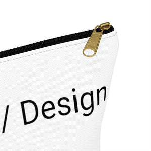 Personalized Accessory Pouch w T-bottom