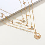 Moon Star Choker Necklace